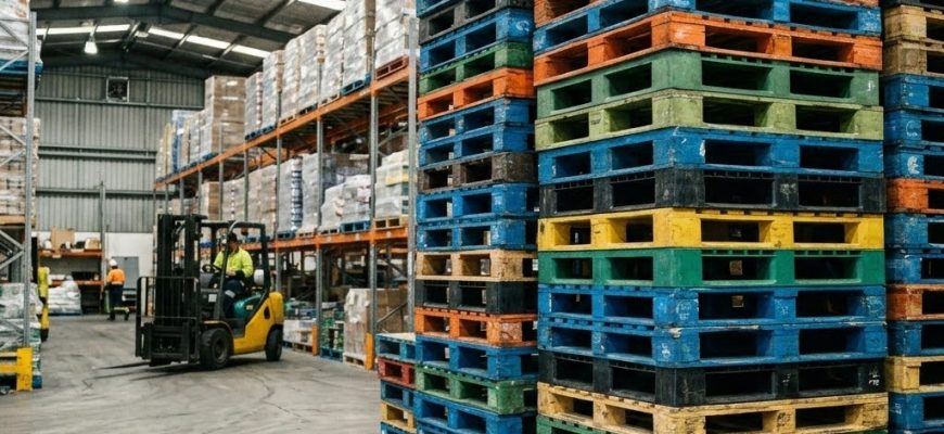 Пластиковые поддоны нестандартных размеров: особенности и применение