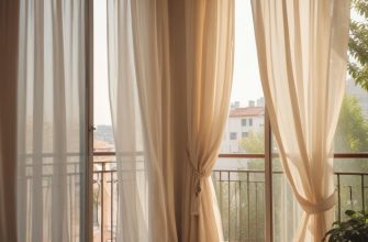 Балконные шторы и жалюзи без сверления