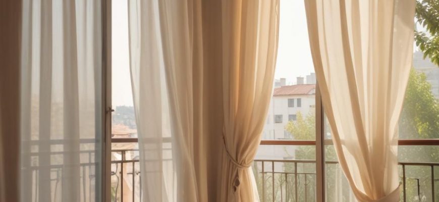 Балконные шторы и жалюзи без сверления